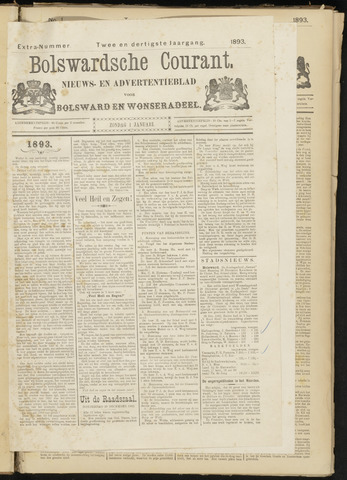 Bolswards Nieuwsblad nl 1893