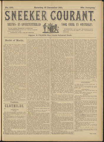 Sneeker Nieuwsblad nl 1911-12-16