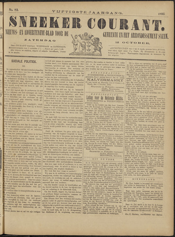 Sneeker Nieuwsblad nl 1895-10-12