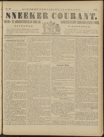 Sneeker Nieuwsblad nl 1893-11-18