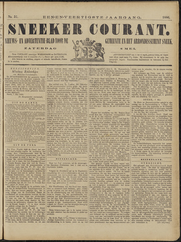 Sneeker Nieuwsblad nl 1886-05-08