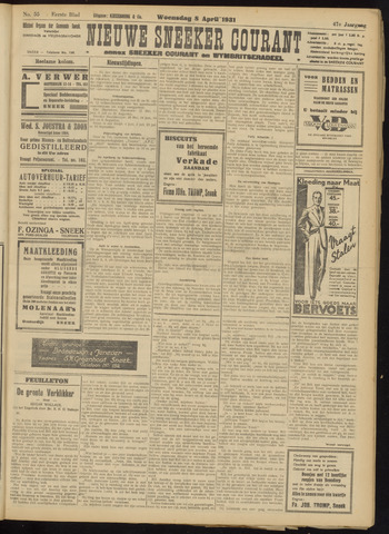 Sneeker Nieuwsblad nl 1931-04-08