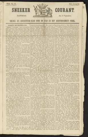 Sneeker Nieuwsblad nl 1857-09-05