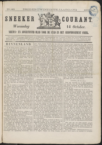 Sneeker Nieuwsblad nl 1868-10-14