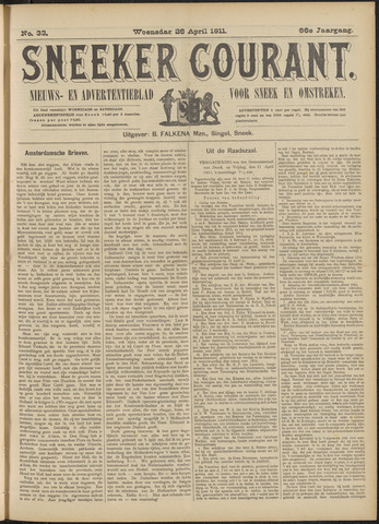 Sneeker Nieuwsblad nl 1911-04-26