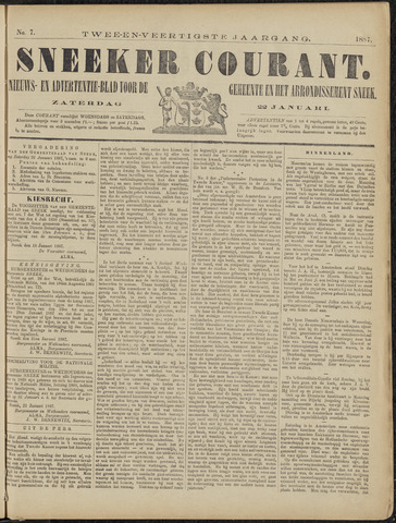 Sneeker Nieuwsblad nl 1887-01-22
