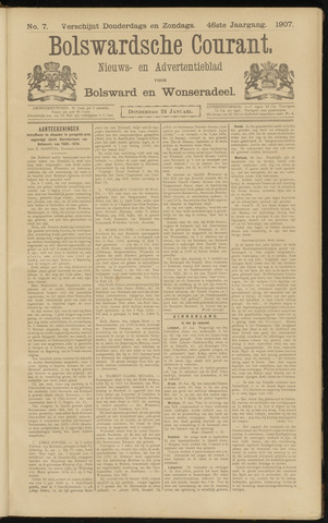 Bolswards Nieuwsblad nl 1907-01-24