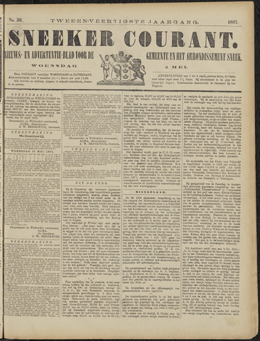 Sneeker Nieuwsblad nl 1887-05-04