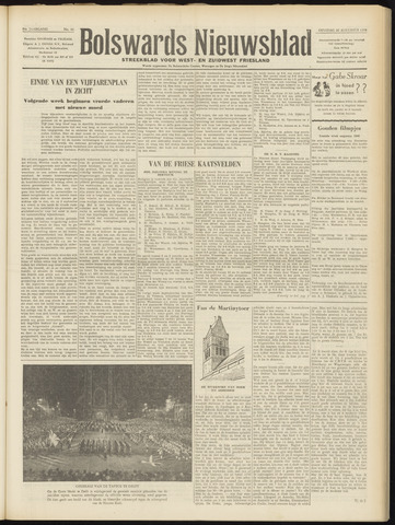 Bolswards Nieuwsblad nl 1958-08-26