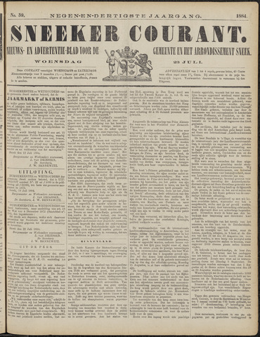 Sneeker Nieuwsblad nl 1884-07-23