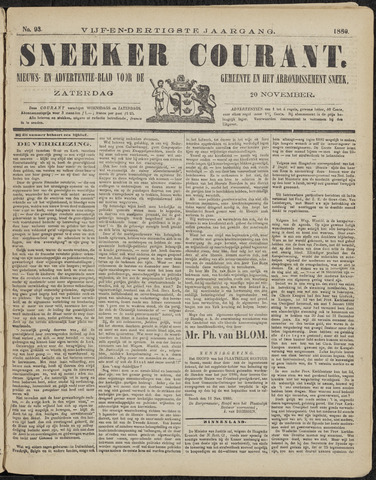 Sneeker Nieuwsblad nl 1880-11-20