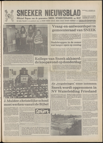 Sneeker Nieuwsblad nl 1976-11-11