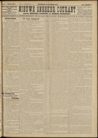Sneeker Nieuwsblad nl 1927-10-12