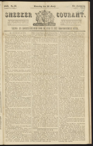 Sneeker Nieuwsblad nl 1848-06-24