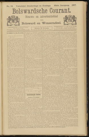 Bolswards Nieuwsblad nl 1907-10-20