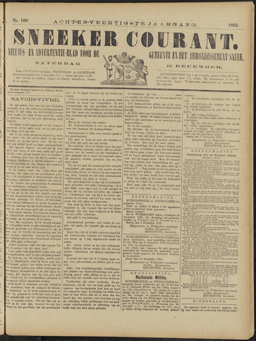 Sneeker Nieuwsblad nl 1893-12-16