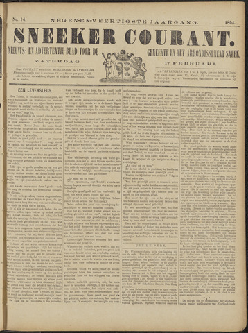 Sneeker Nieuwsblad nl 1894-02-17
