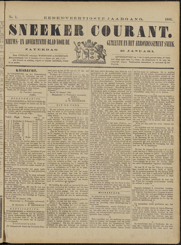Sneeker Nieuwsblad nl 1886-01-23