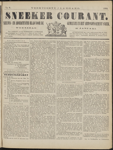 Sneeker Nieuwsblad nl 1885-01-21