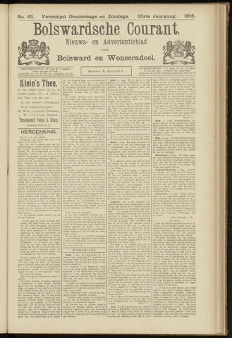 Bolswards Nieuwsblad nl 1916-08-06