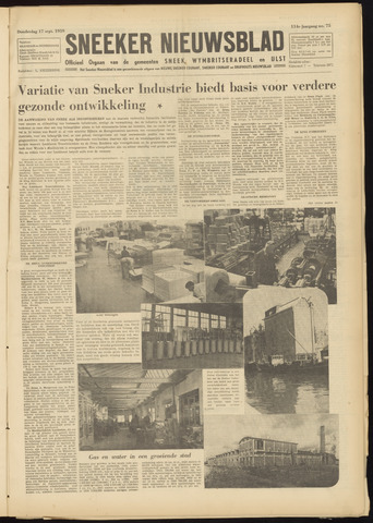 Sneeker Nieuwsblad nl 1959-09-17