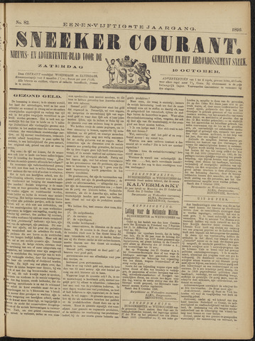Sneeker Nieuwsblad nl 1896-10-10