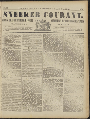Sneeker Nieuwsblad nl 1887-04-23