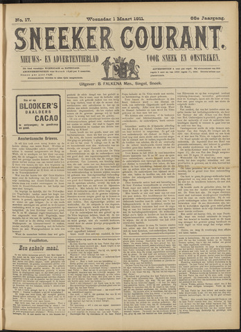 Sneeker Nieuwsblad nl 1911-03-01