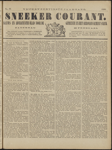 Sneeker Nieuwsblad nl 1890-02-22