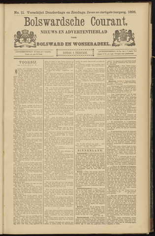 Bolswards Nieuwsblad nl 1898-02-06