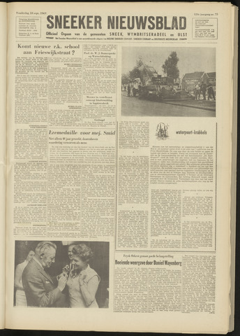 Sneeker Nieuwsblad nl 1969-09-18