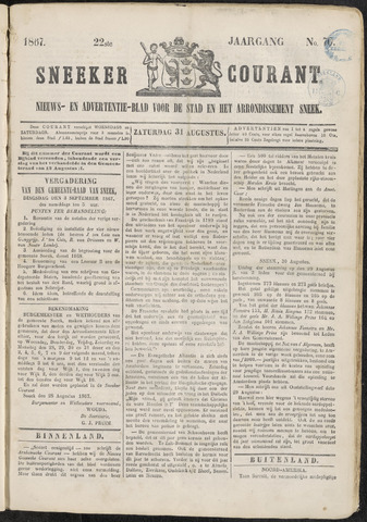 Sneeker Nieuwsblad nl 1867-08-31