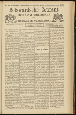 Bolswards Nieuwsblad nl 1898-10-27
