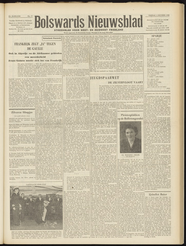 Bolswards Nieuwsblad nl 1958-10-03