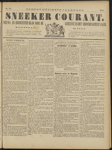 Sneeker Nieuwsblad nl 1896-07-22