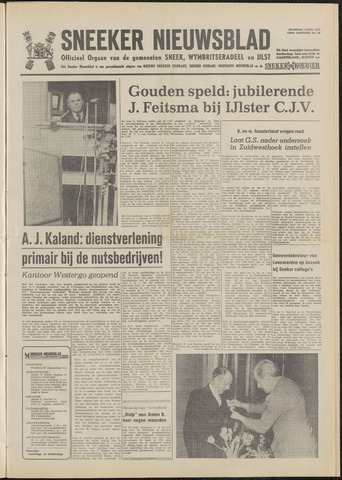 Sneeker Nieuwsblad nl 1974-04-01