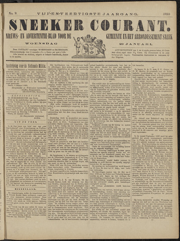 Sneeker Nieuwsblad nl 1890-01-29