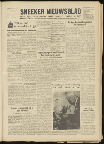 Sneeker Nieuwsblad nl 1967-05-29