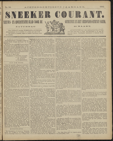 Sneeker Nieuwsblad nl 1883-03-24