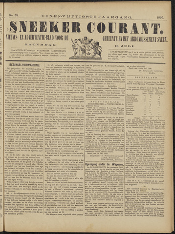Sneeker Nieuwsblad nl 1896-07-18