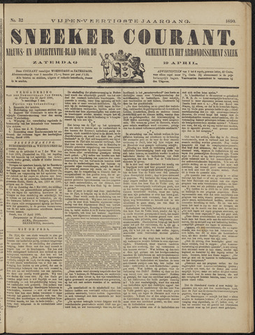 Sneeker Nieuwsblad nl 1890-04-19