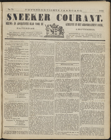 Sneeker Nieuwsblad nl 1880-09-04