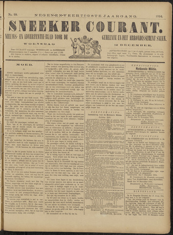 Sneeker Nieuwsblad nl 1894-12-12
