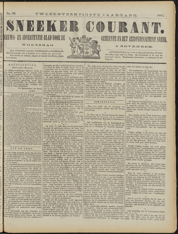 Sneeker Nieuwsblad nl 1887-11-09