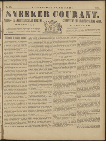 Sneeker Nieuwsblad nl 1895-02-27