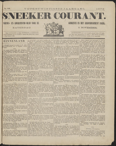 Sneeker Nieuwsblad nl 1870-11-05