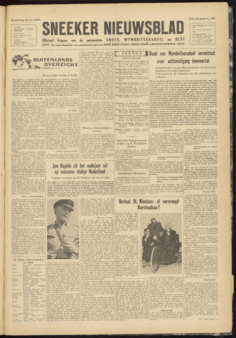 Sneeker Nieuwsblad nl 1959-12-24