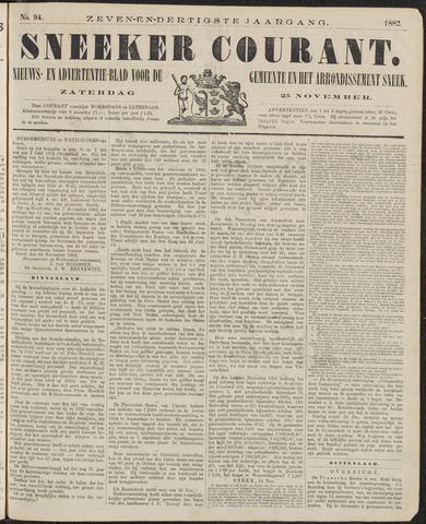 Sneeker Nieuwsblad nl 1882-11-25