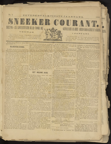 Sneeker Nieuwsblad nl 1892