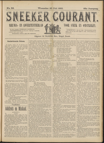 Sneeker Nieuwsblad nl 1910-07-20
